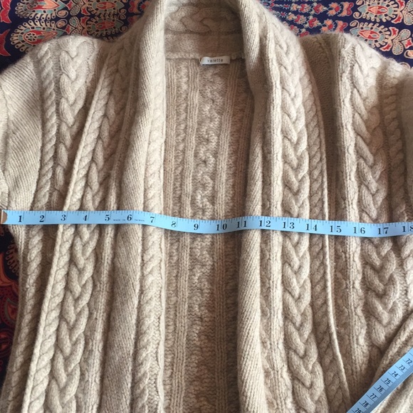 Nordstrom 100% Thick Hand Knit Cashmere Sweater - Picture 5 of 7